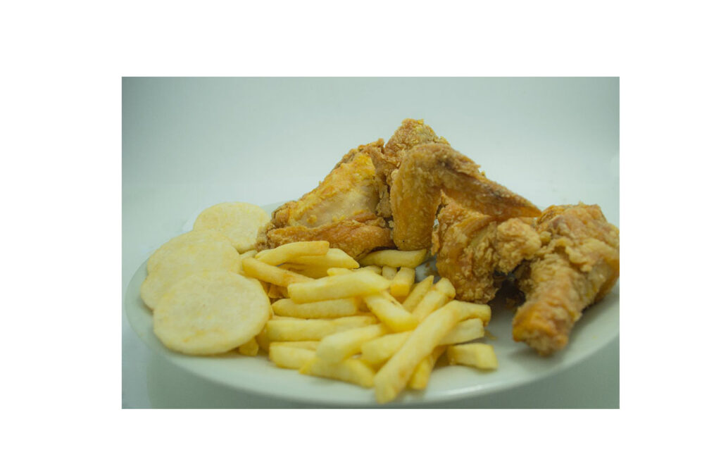 Medio pollo broaster