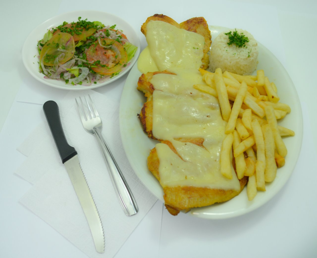 Pechuga gratinada